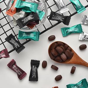 Mint Ice Coffee Candy Snacks Textura dura para bodas <span class=keywords><strong>y</strong></span> hostelería Lote a granel Masticar Caramelos de café de menta - Product Image 1