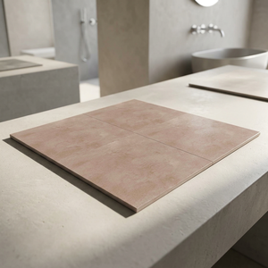 Carreaux de sol en céramique numérique émaillée Vistaar, aspect marbre rustique, 400x400mm, 6-9mm, pour intérieur - Product Image 5