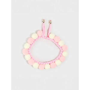 Collar de espuma con pompón para mascotas Adornos elegantes para mascotas - Product Image 1