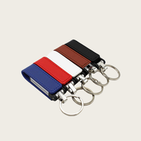 Clé USB personnalisée avec logo promotionnel d'usine, porte-clés 16 Go 32 Go 64 Go, cadeau d'entreprise promotionnel, ensemble de clés USB, porte-clés en cuir, clés USB