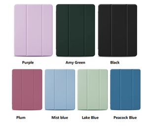 Kenke étui pour <span class=keywords><strong>Apple</strong></span> <span class=keywords><strong>iPad</strong></span> Pro 12.9 4e 5e 3e <span class=keywords><strong>génération</strong></span> avec support mince Pu Smart support à trois volets housse de protection pour tablette - Product Image 2