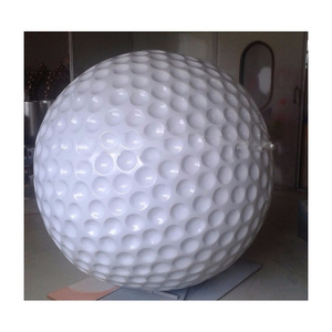 Pelota de Golf Decorativa Grande de Fibra de Vidrio para <span class=keywords><strong>Navidad</strong></span>, Decoraciones para Torneos de Golf en Interiores y Exteriores, Duradera, de <span class=keywords><strong>Madera</strong></span> y Plástico, en Caja - Product Image 1