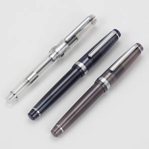 Pluma Estilográfica de Plástico Shanghai Jinhao 82 con Acabado Cromado - Product Image 3