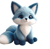 Bonne vente Peluche moderne renard à bascule Vente à chaud Peluche de renard pondérée Peluche de renard personnalisée