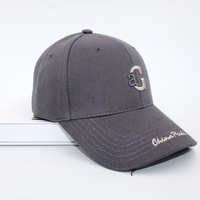 Casquette de baseball personnalisée avec logo brodé sur le devant et visière, en sergé de coton, casquette promotionnelle, casquette structurée à 6 panneaux pour papa, fabrication en usine
