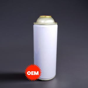 กระป๋องสเปรย์โลหะ กระป๋องดีบุก 400 มล. กระป๋องสเปรย์เหล็กแบบพ่นฝอย  รับผลิตแบบ OEM ODM บรรจุภัณฑ์สเปรย์เปล่า วัสดุดีบุกสำหรับสารเคมี - Product Image 1