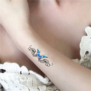 <span class=keywords><strong>Tatouage</strong></span> papillon, motifs gratuits, <span class=keywords><strong>tatouage</strong></span> <span class=keywords><strong>temporaire</strong></span> de qualité, imperméable, autocollant, à <span class=keywords><strong>acheter</strong></span> pour la mode corporelle - Product Image 5