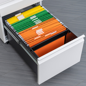 Thép mạnh mẽ di động bệ 3 ngăn kéo di động Tủ hồ sơ lăn bệ di động văn phòng lưu trữ kim loại tủ với 3 ngăn kéo - Product Image 5