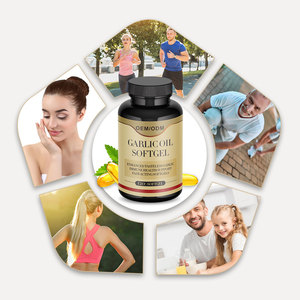 Precio al por mayor Suplemento sanitario Gel suave Alicina Cápsula Aceite de ajo Cápsulas de gel blando para esterilización - Product Image 4