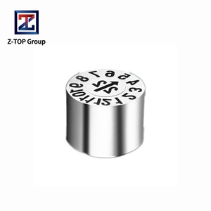 Z-TOP Tampon dateur réglable avec tampon encreur remplaçable, en caoutchouc, pour bureau, usage professionnel, notaire, destinataire, avec fonction <span class=keywords><strong>de</strong></span> <span class=keywords><strong>phrase</strong></span> - Product Image 1