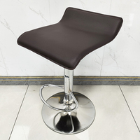 Tabouret de bar moderne minimaliste avec dossier réglable, roulettes pivotantes, pour cuisine, maison ou usage commercial, structure métallique, tabouret haut, mobilier de bar