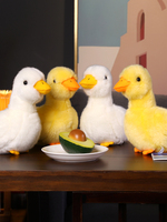 Jouets en peluche de canard réalistes et mignons en gros, super doux, cadeaux d'anniversaire pour enfants