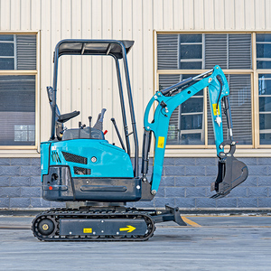 Envío gratis 1 tonelada 1.2ton 1,5 T Mini máquina excavadora motor pequeño excavadora barato Mini excavadora Micro excavadora con accesorios - Product Image 4