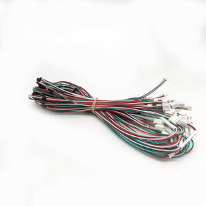 2.5mm 피치 여성형 Pa66 IP66 컴퓨터 전자 어댑터 맞춤형 2-4핀 JST XH 2.5 케이블 하네스 어셈블리 10웨이 케이블 - Product Image 1