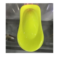 Revêtement en poudre polyester couleur bonbon fluorescente 2026, application en une seule couche