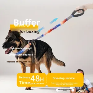 เชือกจูงสัตว์เลี้ยงแบบยืดหดได้ ป้องกันการระเบิด เชือก P แบบยืดหยุ่น สายจูงสุนัขแบบยืดหดได้ - Product Image 2