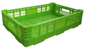 Caisse en plastique pliable PP 600*400*140 à prix abordable, panier en plastique pliable - Product Image 2