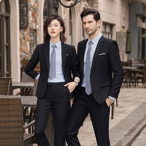 6 colori abiti da uomo Slim Fit One Botton Suit Blazer Pants 2 pezzi uomo Business Formal Suit - Product Image 2