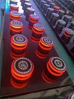 Nouvelle lumière à matrice de faisceaux de pixels LED 3D à quatre têtes pour la décoration de plafond de discothèque, la décoration murale, le fond de scène