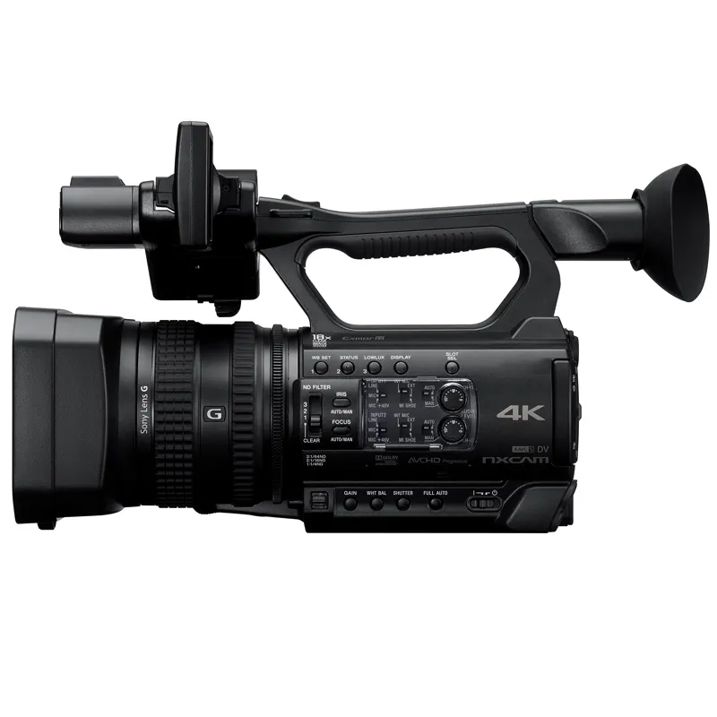 מכירה לוהטת מצלמה בשימוש HXR-NX100 4k HD מקצועי מצלמה כנס למצלמות וידאו מצלמה