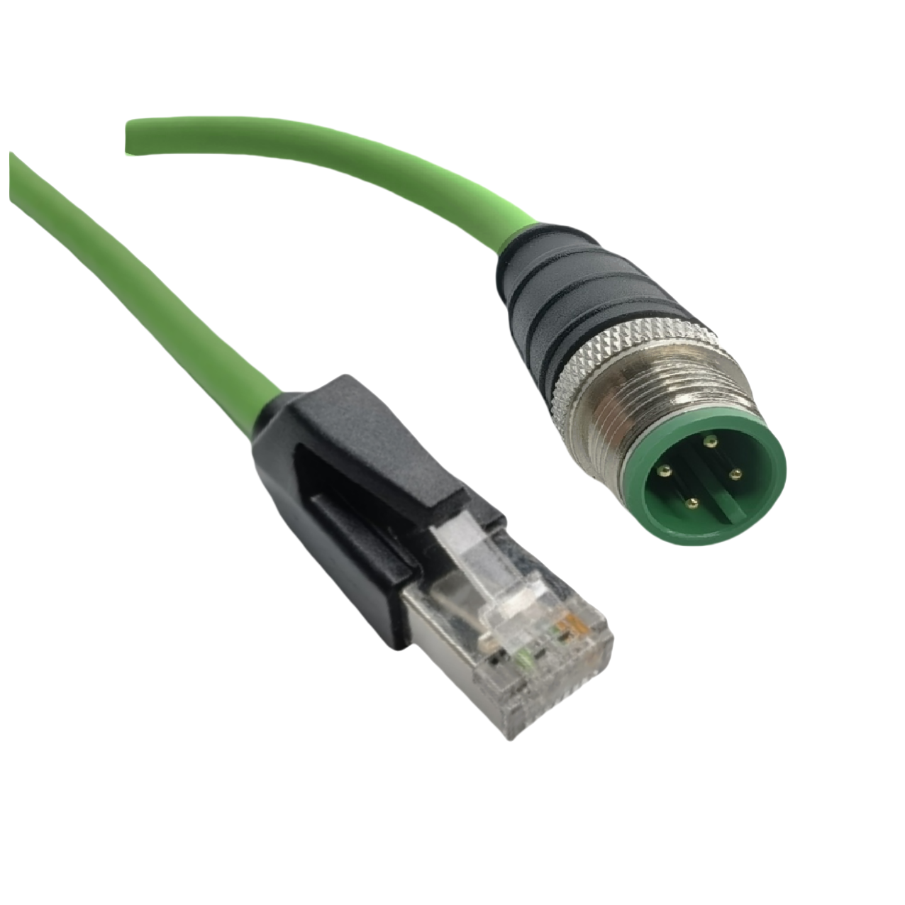 4Pin A-CODE MALE to RJ45 MALE