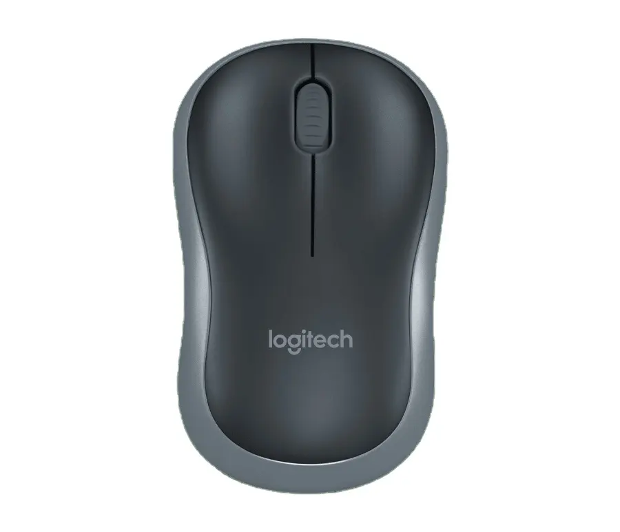LogitechM186光学式ワイヤレスマウスオフィスノートブックデスクトップコンピューターワイヤレス2.4Gレシーバー対称マウス付き光学式マウス