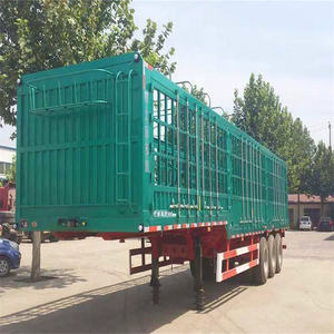 Valla de tres ejes y cuatro ejes para remolque, valla de carga lateral, camioneta cerrada, barata, en venta - Product Image 4