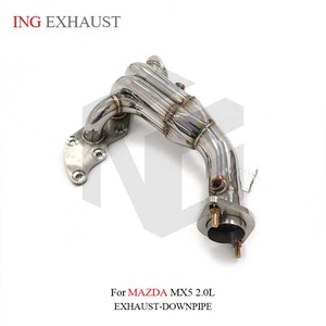 ING Factory Auto nuevo estilo colector encabezado para <span class=keywords><strong>MAZDA</strong></span> <span class=keywords><strong>MX5</strong></span> 2.0L sistema de escape de acero inoxidable accesorios de coche - Product Image 5