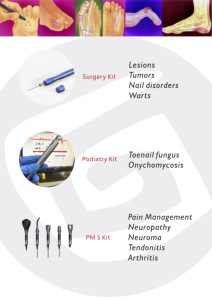 Équipement de thérapie au laser médical 980nm Podiatrie Diode Laser pour ongles fongiques Podologie laser