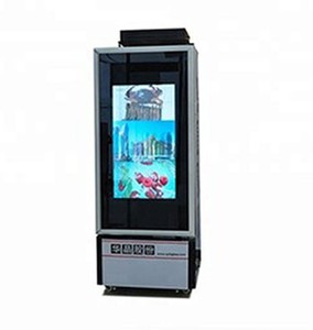 Réfrigérateur avec écran LCD transparent pour affichage publicitaire et publicité <span class=keywords><strong>de</strong></span> boissons, congélateur <span class=keywords><strong>de</strong></span> qualité avec porte en verre, fabrication - Product Image 5