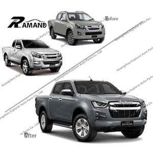 Kit de carrosserie pour Dmax 2012-2018 <span class=keywords><strong>2019</strong></span> 2020 Upgrade to Dmax 2022 Auto Body System Pickup Accessories for Dmax - Product Image 2