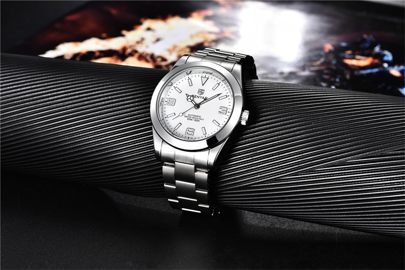 BENYAR 2022 New Stainless Steel Automatic Men Watches Top Brand Waterproof Luxury Men Mechanical Wristwatch Relogio Masculino
