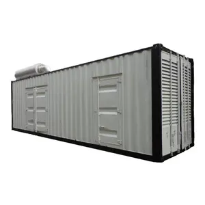 1 mW câm Máy phát điện container loại 2400kw/3000kva Máy phát điện diesel để bán