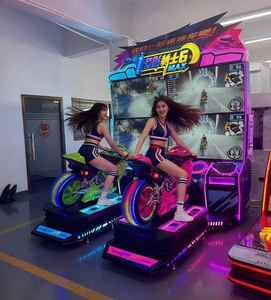 เครื่องเกมจำลองการขับรถแข่งแบบหยอดเหรียญสำหรับสวนสนุก ขายตรงจากโรงงาน - Product Image 2