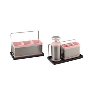 Plateau à séchage instantané Wellway Distributeur de savon de cuisine en métal - Product Image 1