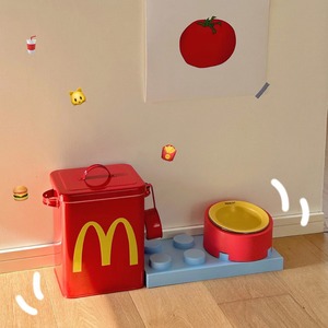 Caja de Almacenamiento Hermética a Prueba de Humedad con Diseño de Gato Adorable de <span class=keywords><strong>McDonald</strong></span>'<span class=keywords><strong>s</strong></span> Little Red Book, Celebrant M - Product Image 1