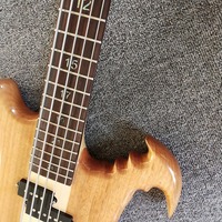 Guitare basse à 5 cordes de couleur naturelle, buzzer, Top, décolleté, livraison gratuite