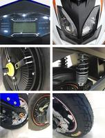 Scooter Électrique CKD 2025 de Haute Qualité, 1200W 72V, Économique, pour Adultes, Moto Électrique, Vélo Électrique