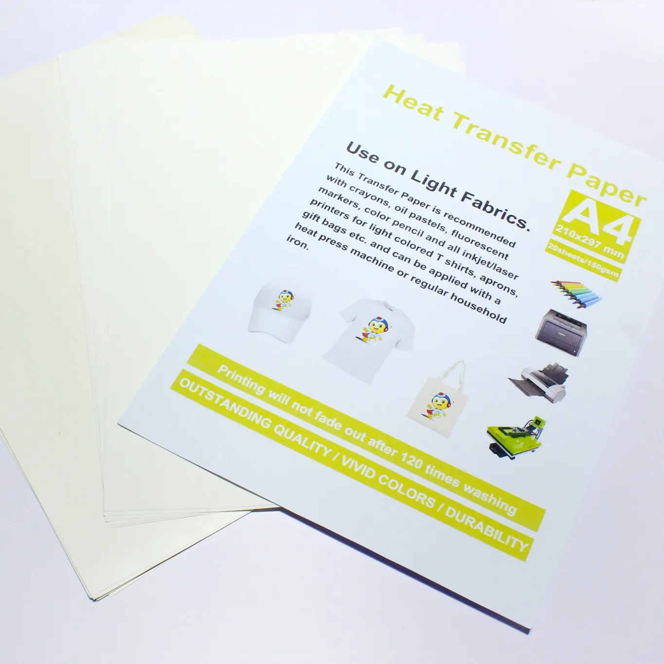 Heat Transfer Paper Inkjet Self Weeding Light Fabric Sublimation Forever Laser Heat Transfer Paper