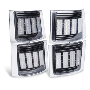 Feux de signalisation LED pour calandre avant, pour <span class=keywords><strong>Chevy</strong></span> C/K Tahoe Suburban <span class=keywords><strong>Silverado</strong></span> 1994-1998, feux de position latéraux de pare-chocs, clignotants dynamiques - Product Image 5