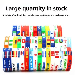 Pulsera de Silicona con Diseño de Balón de Fútbol 2026, Recuerdo Deportivo y de Moda - Product Image 2