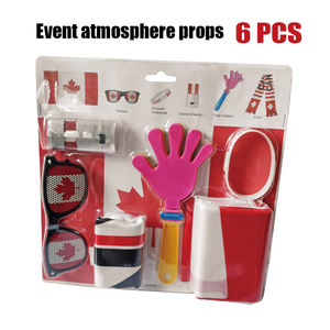 Özel ABD Kanada Meksika Futbol Taraftarları Tezahürat Etkinliği Hediye Seti Dijital Baskı PVC Kişiselleştirilmiş El Yapımı Spor Maçı İçin - Product Image 3