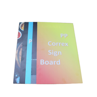 Panneau d'affichage en plastique ondulé Coroplast 3mm 4mm 5mm pour impression numérique UV Panneau d'affichage publicitaire Corflute Lawn Sign