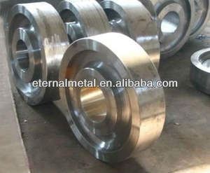 Ruote forgiate cromate in lega resistente all'usura ad alte prestazioni per gru per impieghi gravosi e componenti per la lavorazione del meccanismo di viaggio - Product Image 5