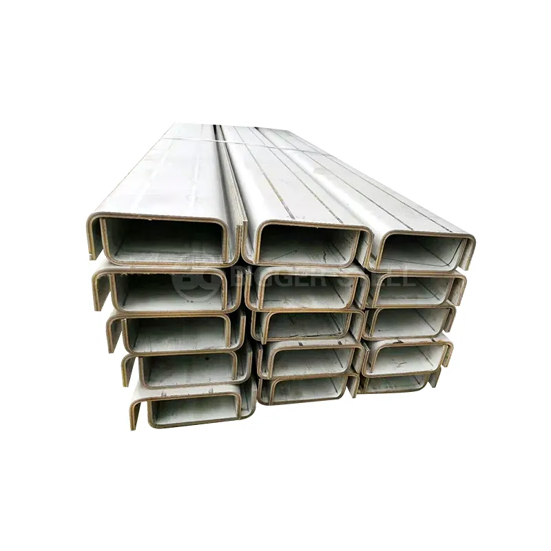 Hot Selling U Channel Steel Price C Channel Steel 316 304 Stainless Steel Profile