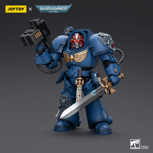 JOYTOY 1:18 Ultramarines Terminator Squad Capitaine <span class=keywords><strong>de</strong></span> Warhammer 40K Dark Source Action Figure <span class=keywords><strong>Soldat</strong></span> Modèle - Product Image 3
