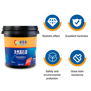 Bền đá tự nhiên sơn lâu dài lớp phủ khoáng sản cho xây dựng mặt tiền - Product Image 3