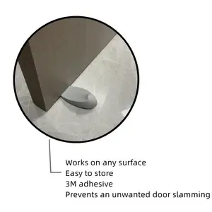 Tope de puerta para puerta de casa cuña Material seguro Tope de puerta no tóxico seguridad antiarañazos alta calidad al por mayor