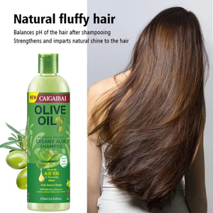 Shampooing de luxe à l'aloe vera naturel et sain, huile d'olive, sans sulfate, pour hommes et femmes, vente chaude - Product Image 5