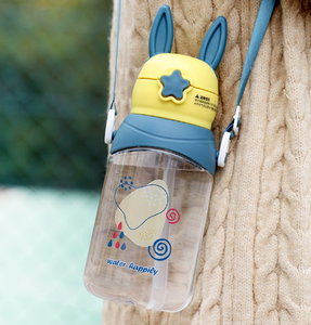 Bouteille d'eau en forme de bois de cerf, tasse à paille étanche pour garçons et filles, tasse à paille de grande capacité pour activités de plein air, pour tout-petits - Product Image 4